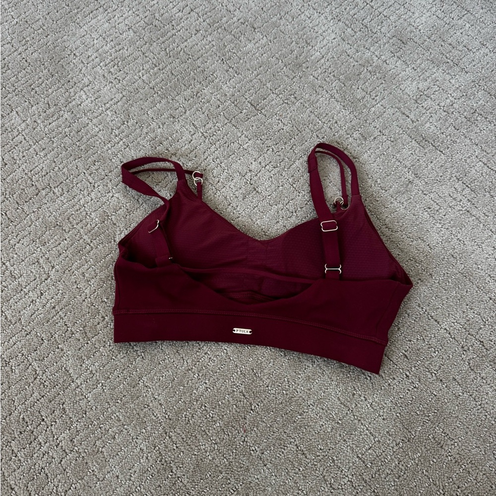 P'tula Deep Red sports bra - Picture 2 of 2